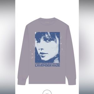 Official Taylor Swift Lavender Haze Long Sleeve Crew Neck